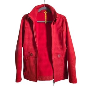 Lole Vibrant Red Trench Coat
